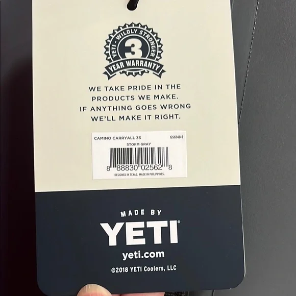 Yeti Camino Carryall Gray Tote - Picture 2 of 3
